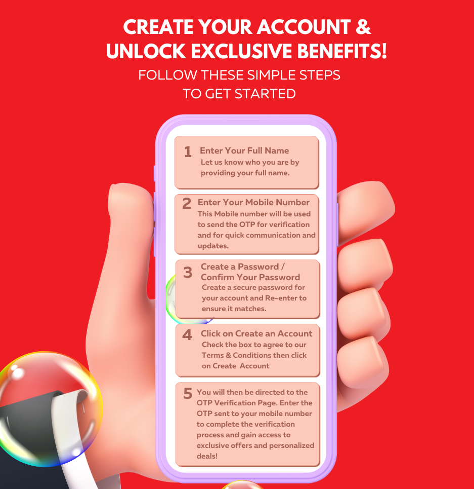 Customer Register Page Image