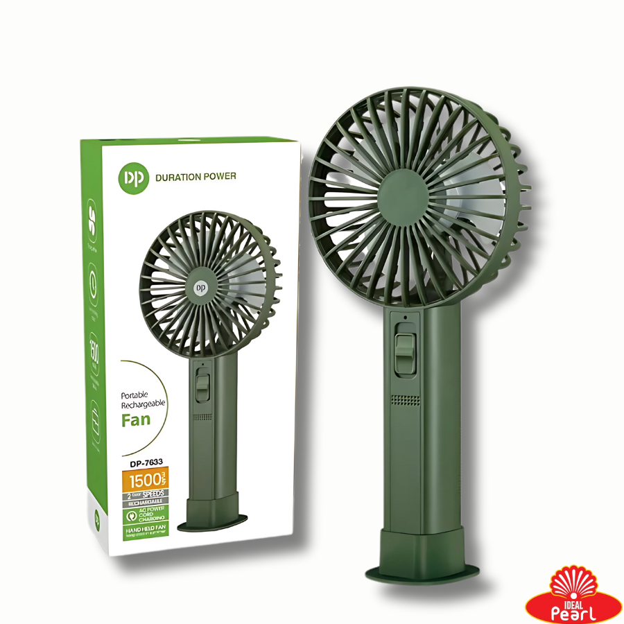 DP-7633 RECHARGEABLE HAND FAN  1500mAh