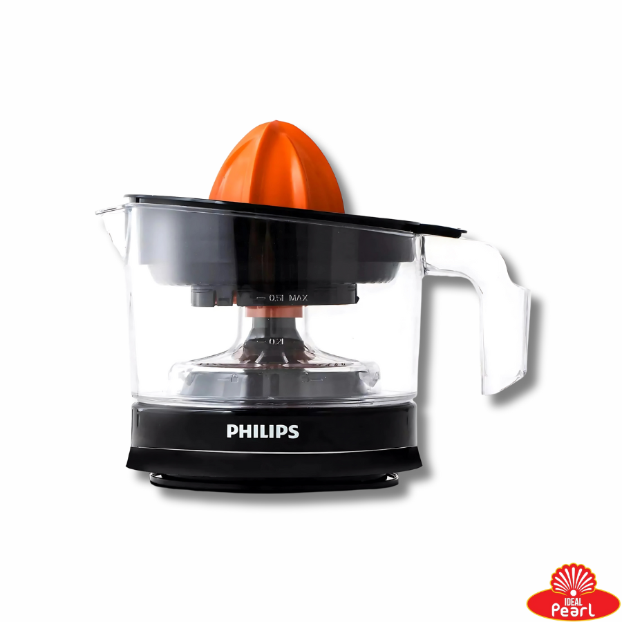 Philips Citrus Press Juicer Black & Transparent - HR2777/00  0.5L
