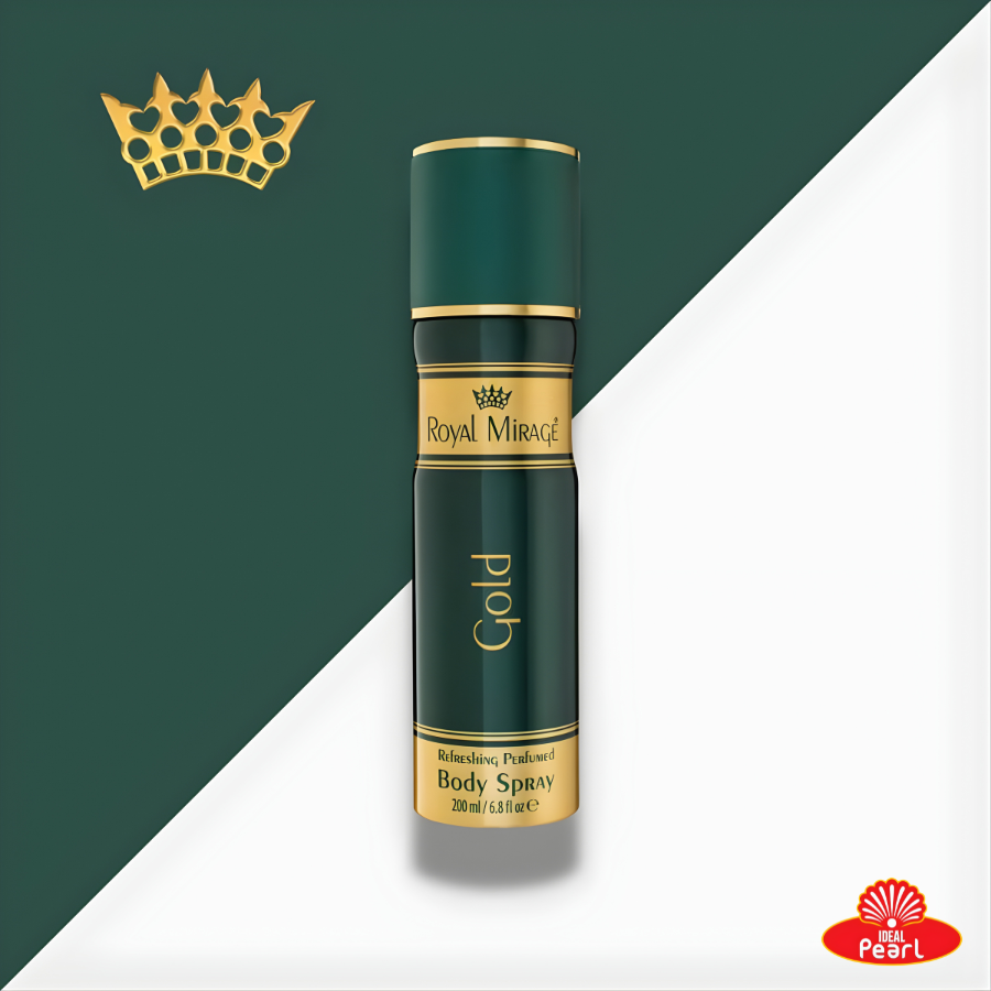 ROYAL MIRAGE GOLD REFRESHING PERFUMED BODY SPRAY - 200ML
