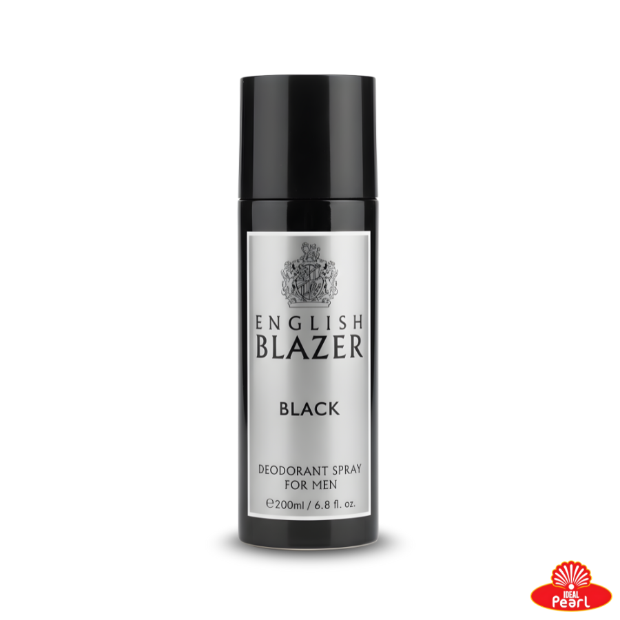 ENGLISH BLAZER BLACK DEODORANT SPRAY FOR MEN - 200ML