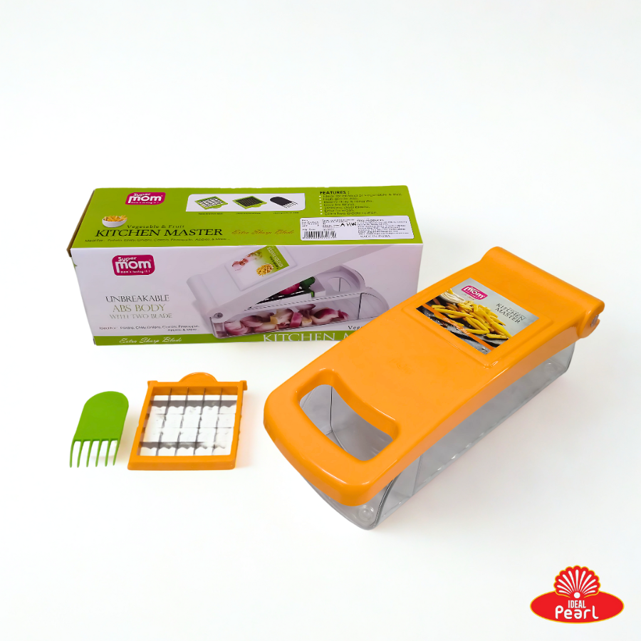 SUPER MOM KITCHEN MASTER (VEGETABLE & FRUIT CUTTER)