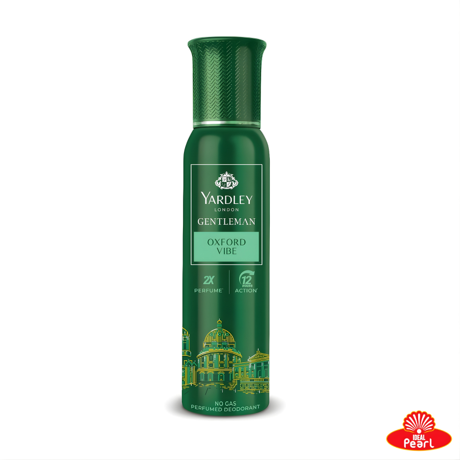 YARDLEY LONDON GENTLEMAN OXFORD VIBE PERFUMED DEODORANT - 120ML