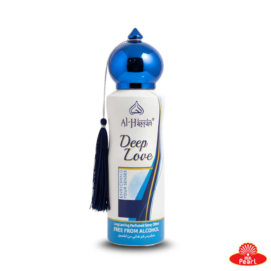 AL-HASSAN DEEP LOVE LONG LASTING PERFUMED SPRAY – 200ML