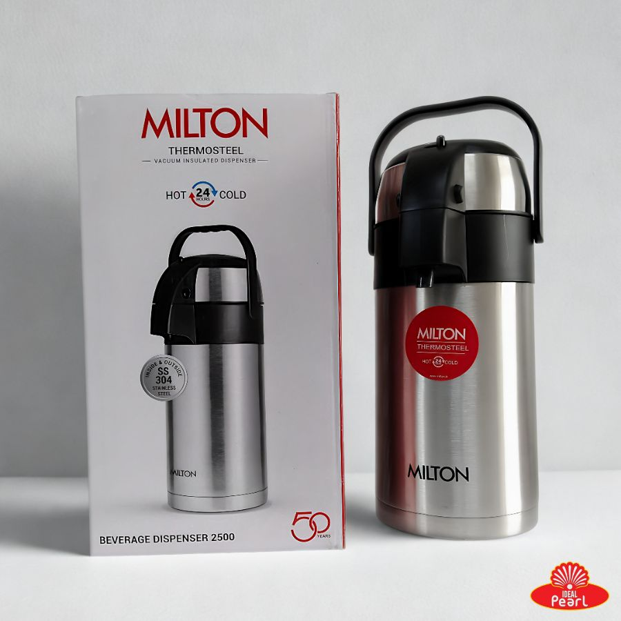 MILTON THERMOSTEEL BEVERAGE DISPENSER (2500ML)