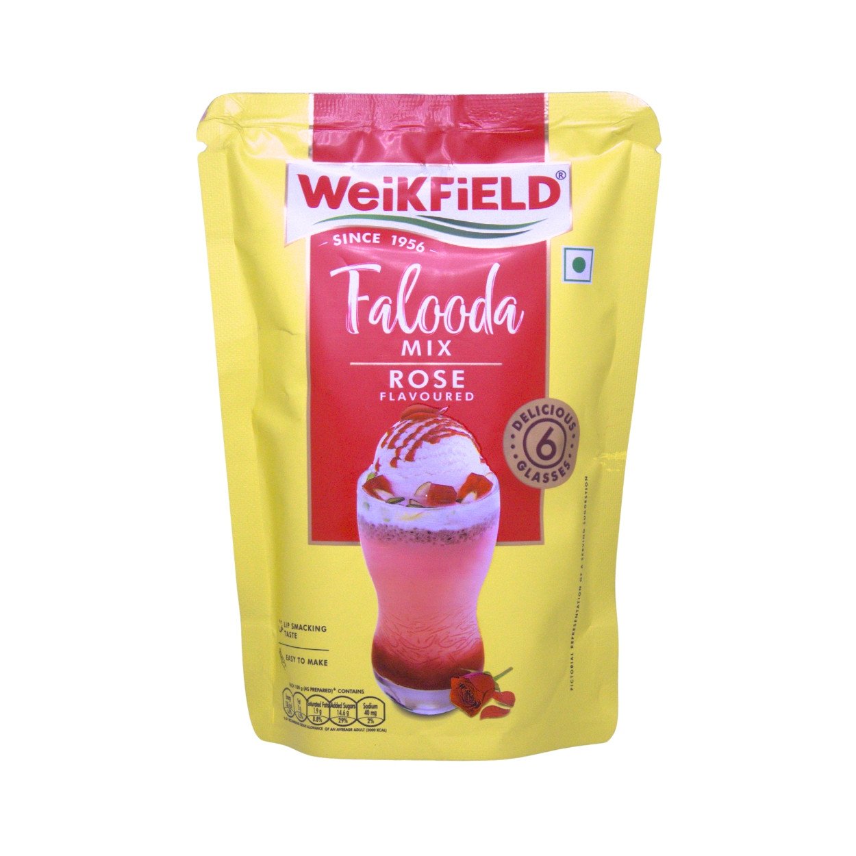 WeiKFiELD Falooda Mix Rose Flavoured - 200g (BUY 1 GET 1 OFFER!!!)