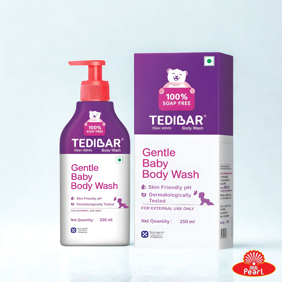 TEDIBAR BODY WASH GENTLE BABY BODY WASH - 250ML