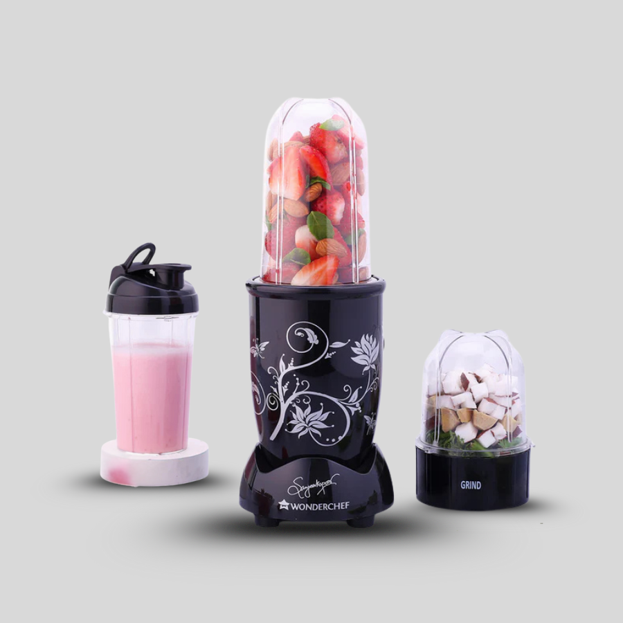 WONDERCHEF NUTRI BLEND 2 JAR BLACK 500W