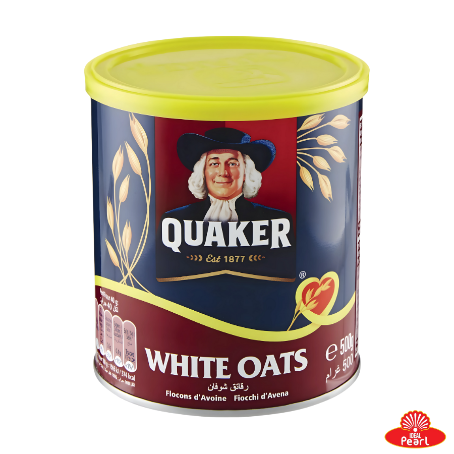 QUAKER WHITE OATS (500G)