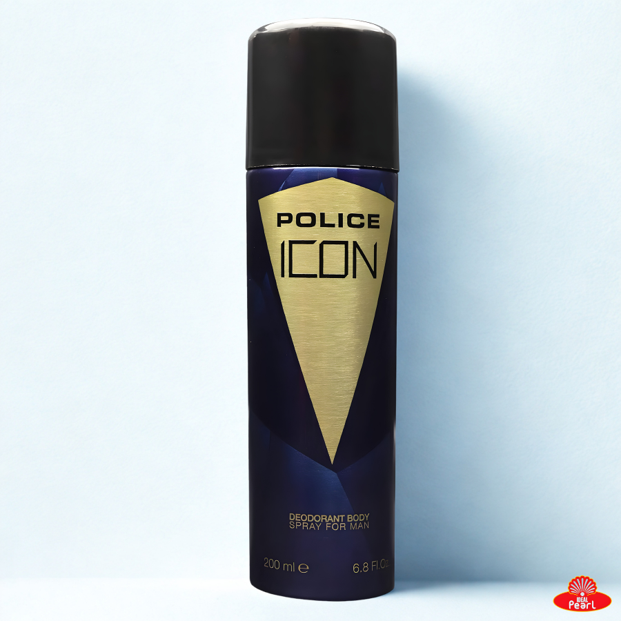POLICE ICON BLUE BODY SPRAY 200ML