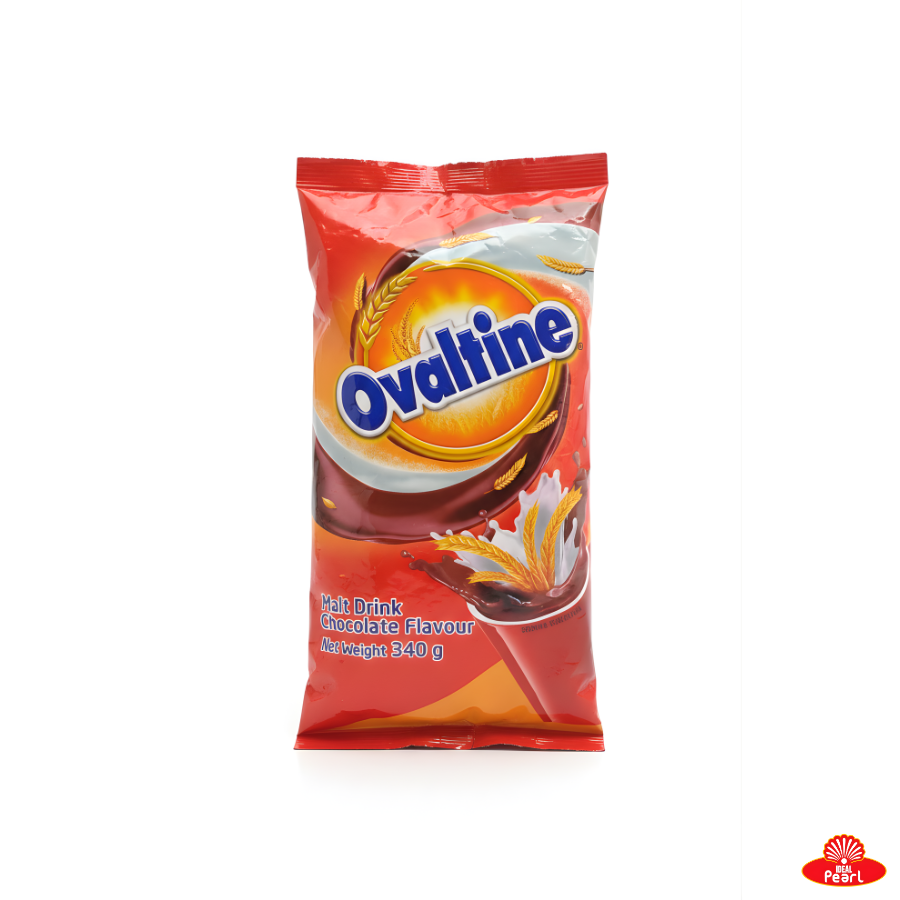 OVALTINE MALT DRINK CHOCOLATE FLAVOUR POUCH 340G