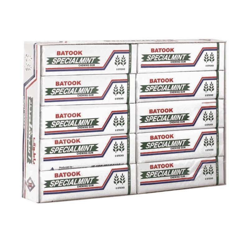 Batook Chewing Gum (Special Mint) 20 sticks pack