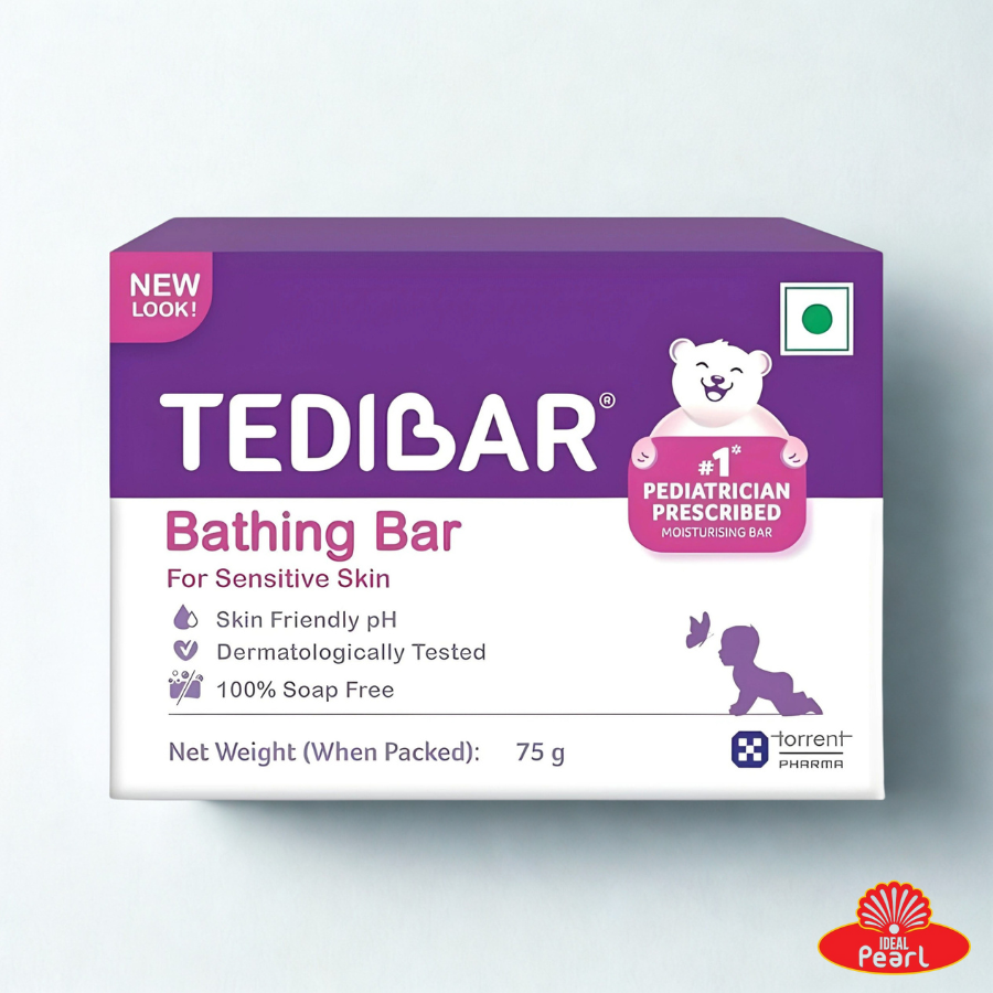 TEDIBAR BATHING BAR FOR SENSITIVE SKIN SOAP - 75G