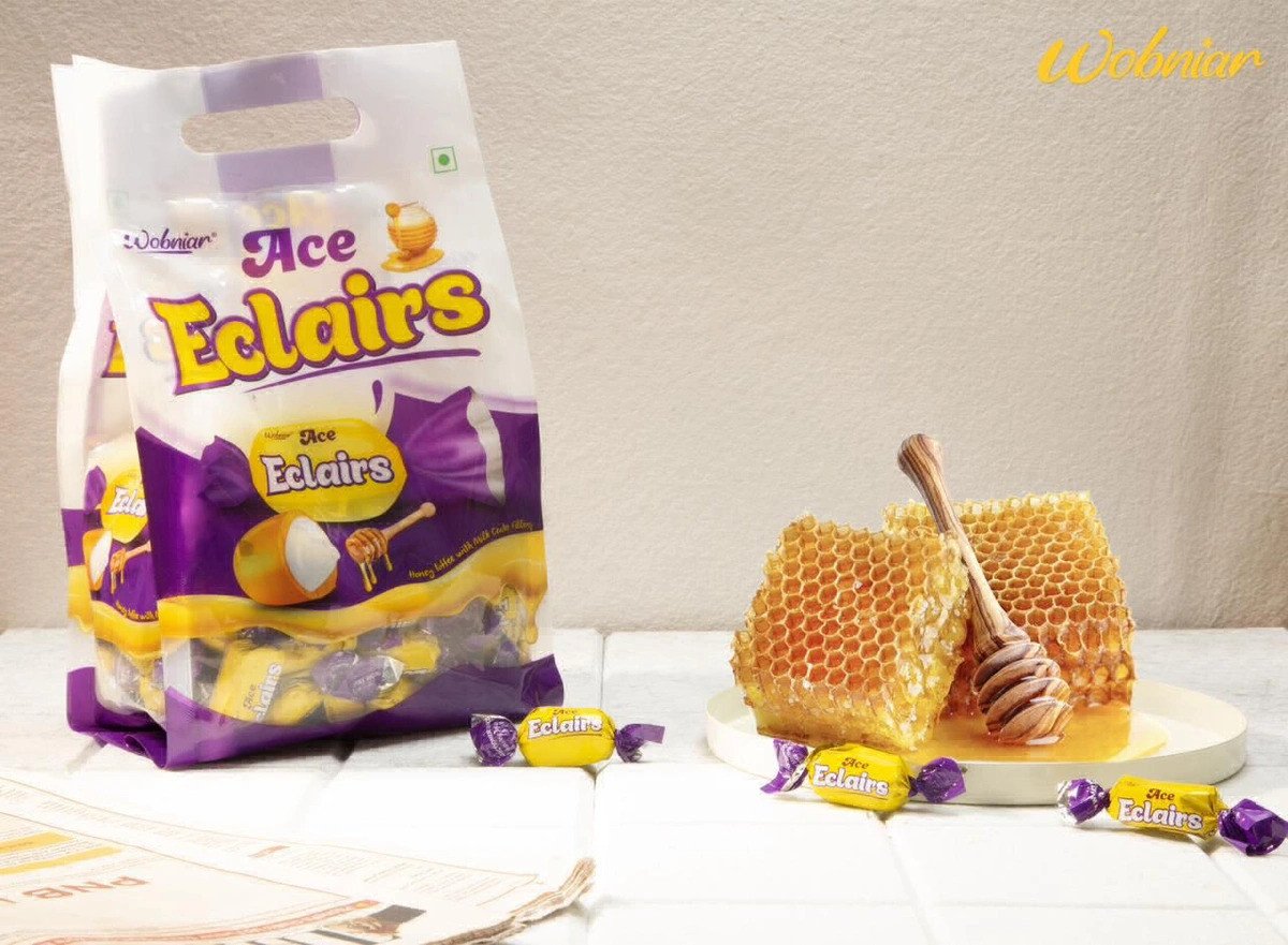 Wobniar Ace Eclairs (Honey Toffee) 1kg