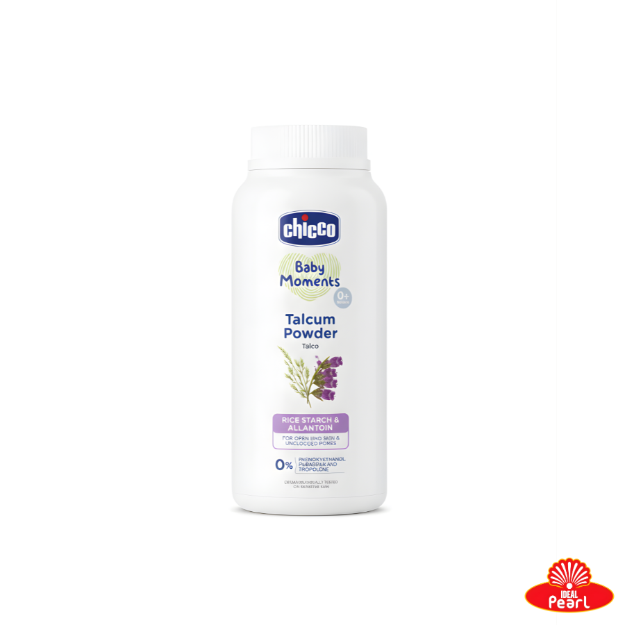 CHICCO BABY MOMENTS TALCUM POWDER RICH STARCH & ALLANTOIN - 75G