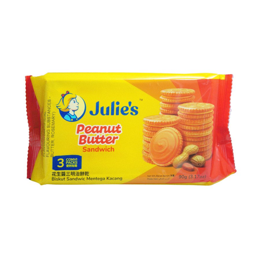 Julie's Peanut Butter Sandwich 90g
