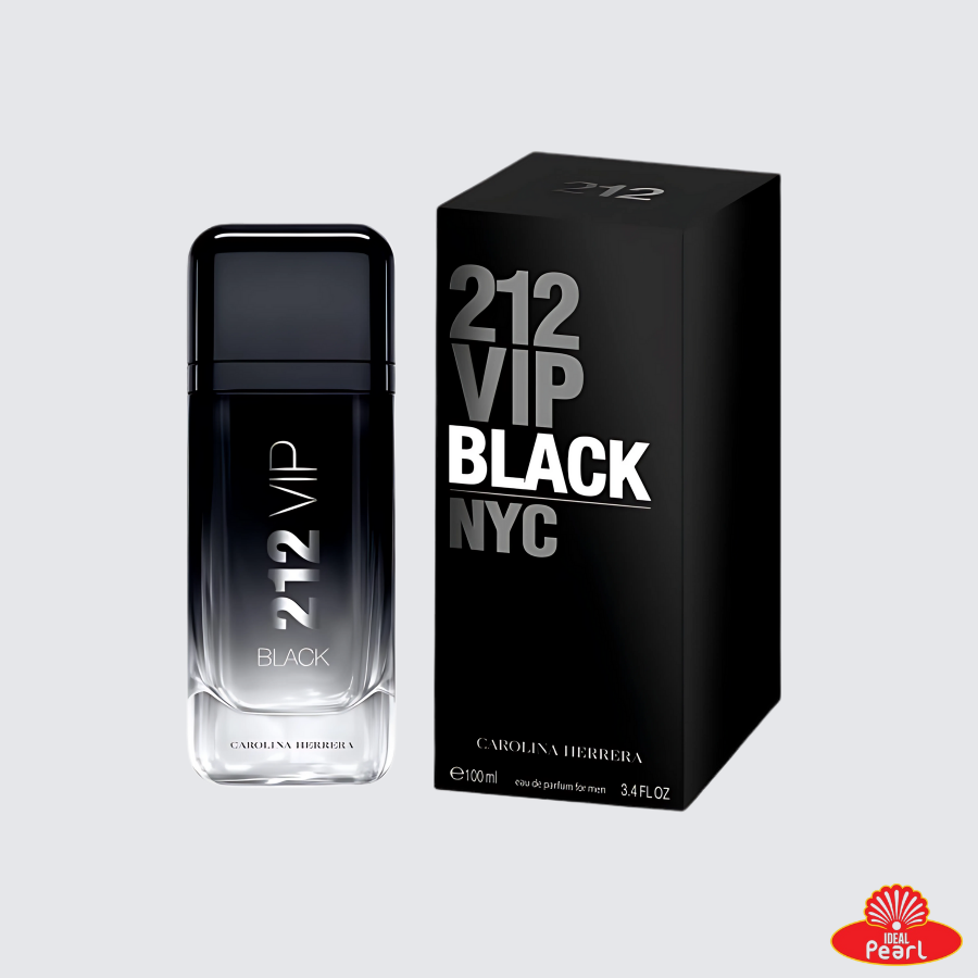 CAROLINA HERRERA 212 VIP BLACK EAU DE PARFUM FOR MEN (100ML, 3.4 FL.OZ)