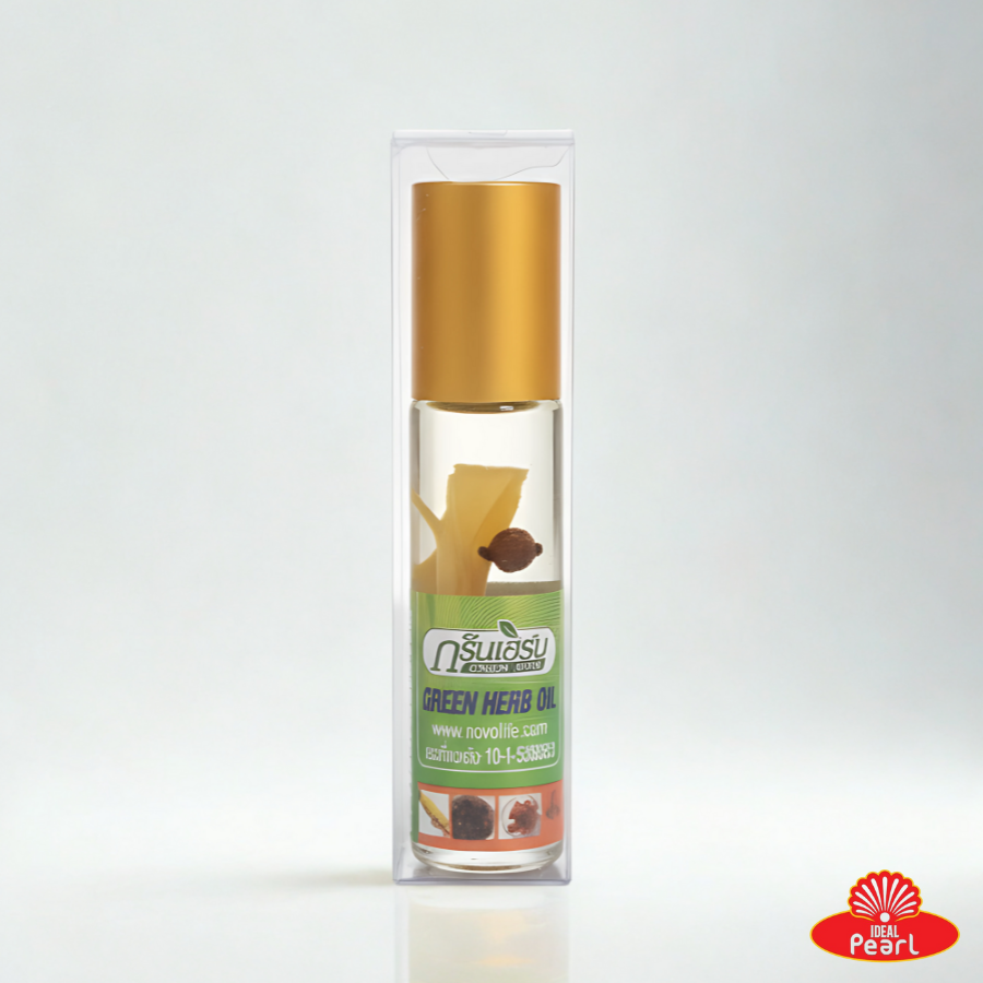 GREEN HERB OIL ROLL ON - 8ML