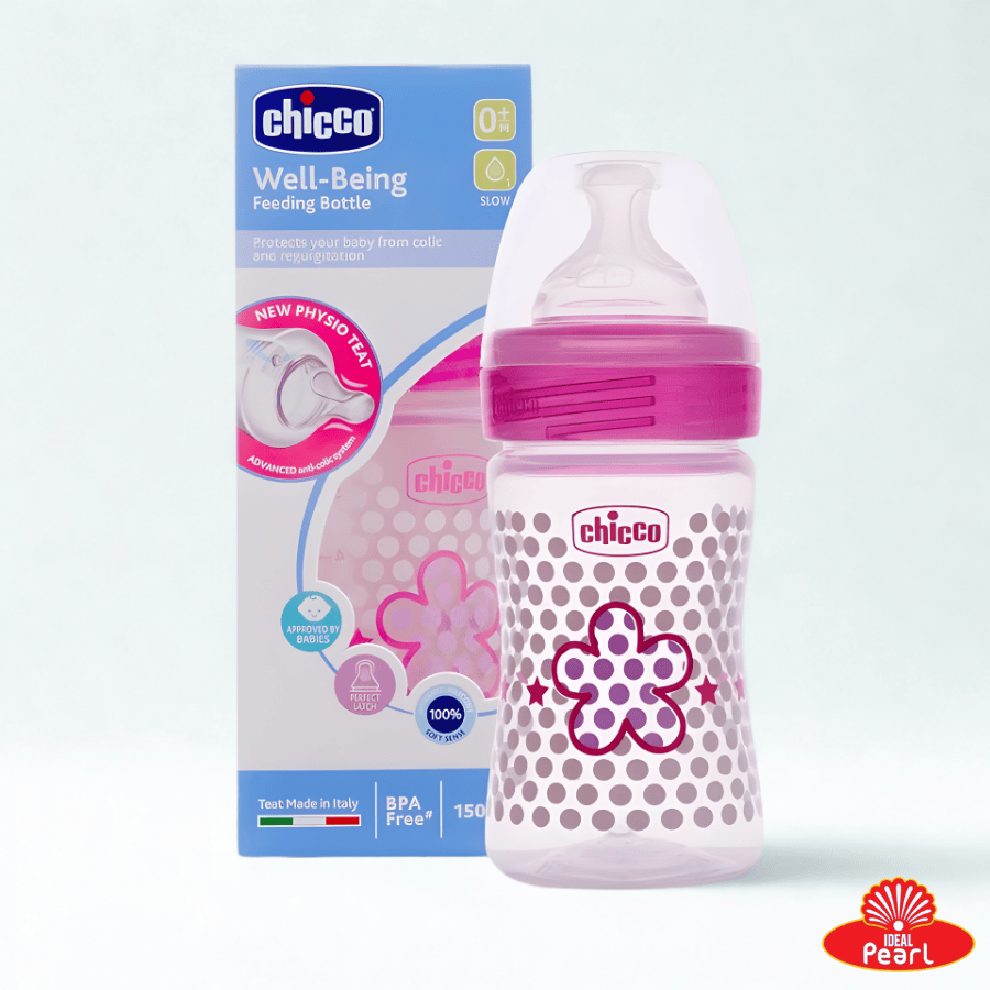 CHICCO FEEDING BOTTLE ROSE 150ML