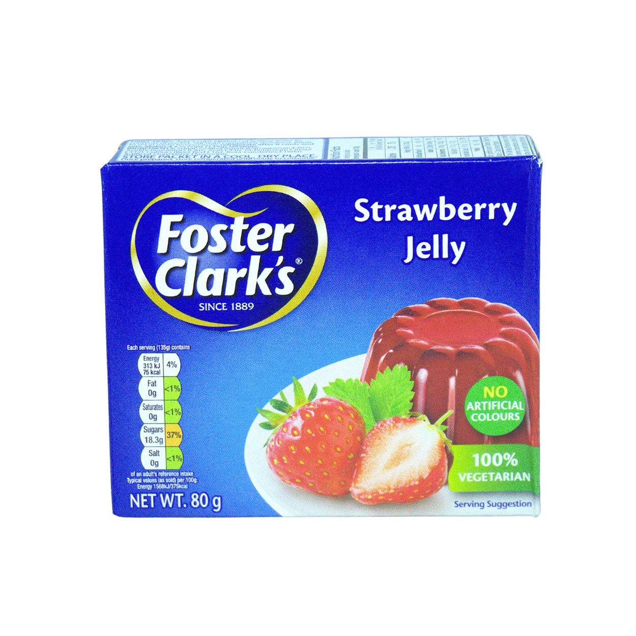 Foster Clark -Strawberry Jelly 80g