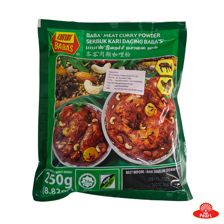 BABA'S MEAT CURRY MASALA 250G