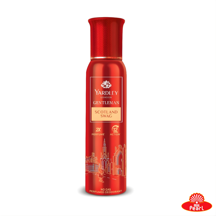 YARDLEY LONDON GENTLEMAN SCOTLAND SWAG PERFUMED DEODORANT - 120ML