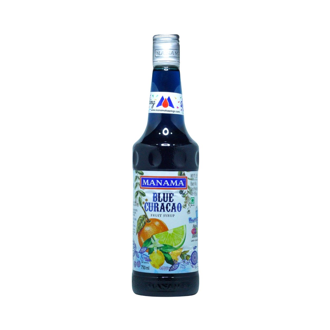 Manama - Blue Curacao Fruit Syrup 750ml