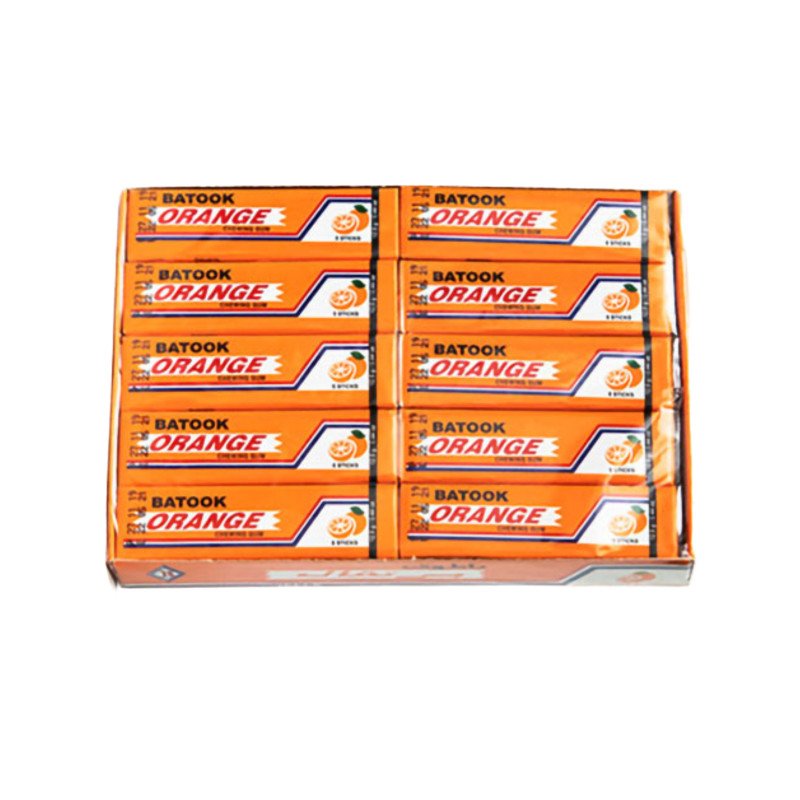 Batook Chewing Gum (Orange) 20 sticks pack