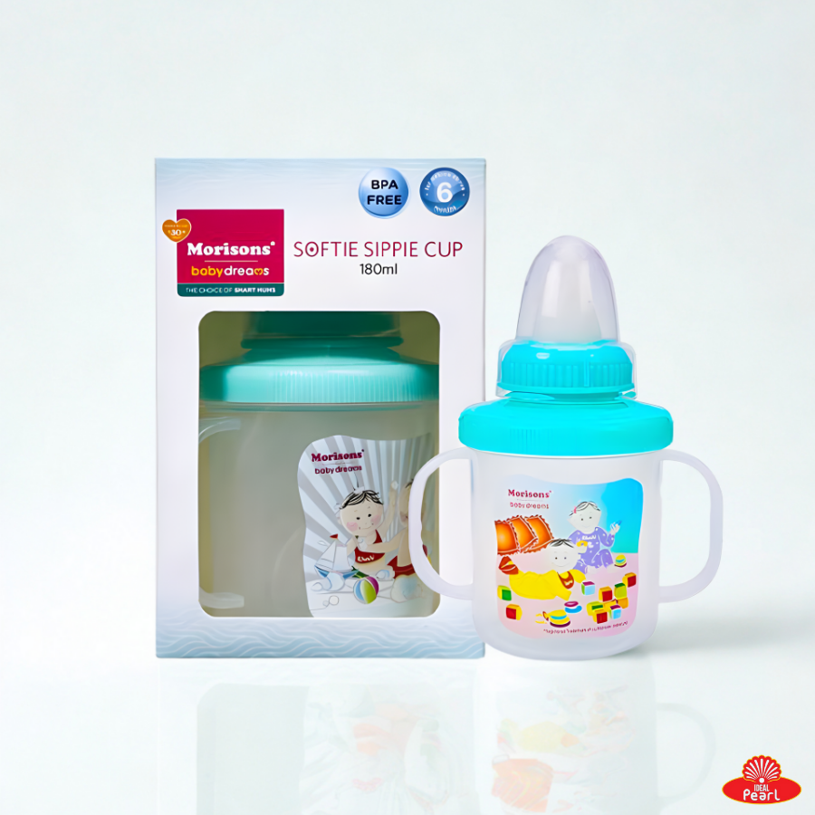 MORISONS SOFTIE SIPPIE CUP 6+ MONTHS 180ML