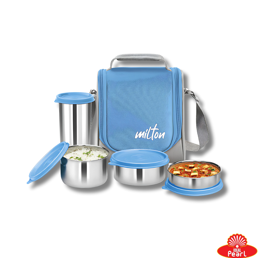 Milton Tasty Lunch 3 Combo Steel Tiffin