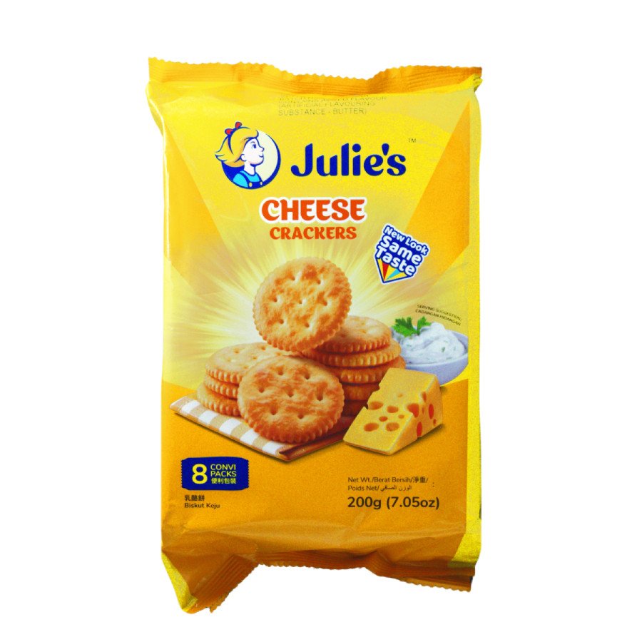 Julie's Cheese Crackers 200g