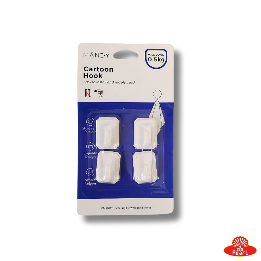 MANDY CARTOON HOOK 4PCS (XY-0314)