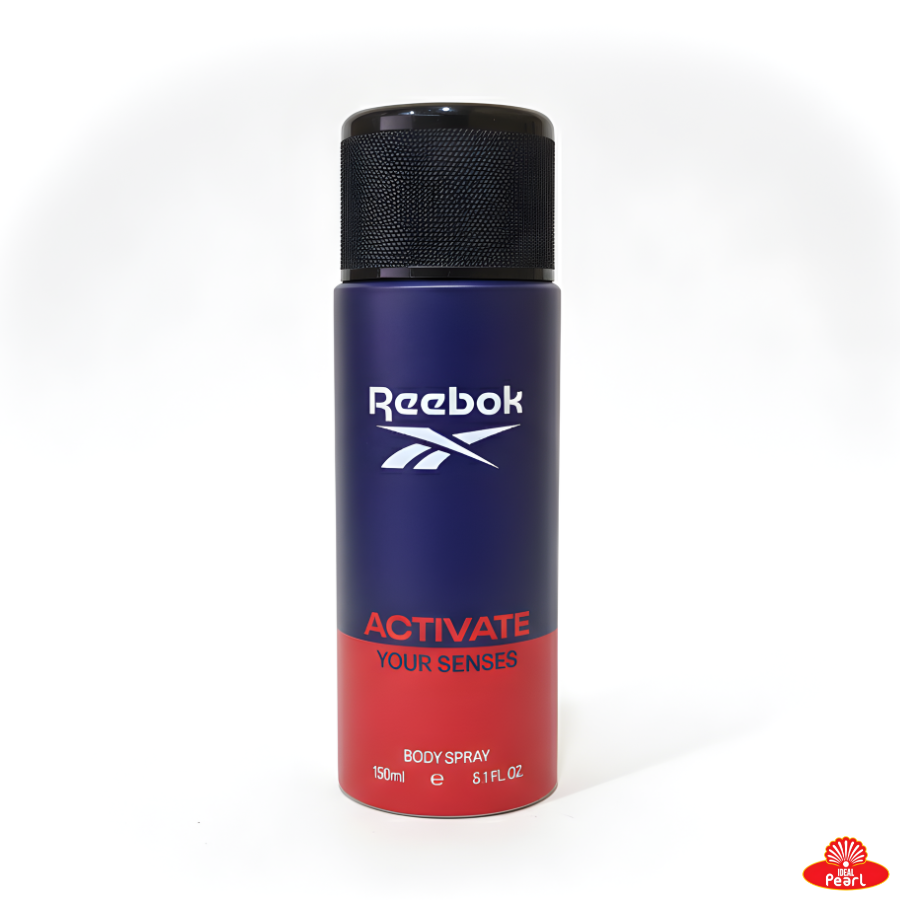 REEBOK ACTIVATE YOUR SENSES BODY SPRAY 150ML (BUY 1 GET 1 FREE)