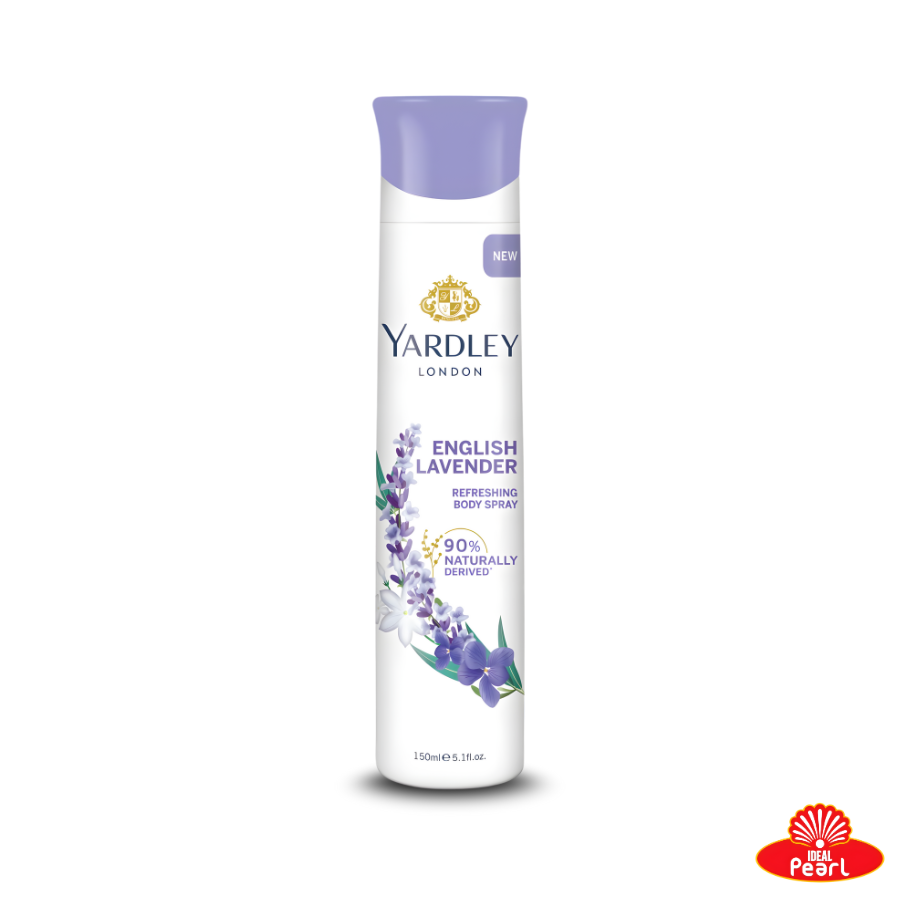 YARDLEY LONDON ENGLISH LAVENDER REFRESHING BODY SPRAY - 150ML