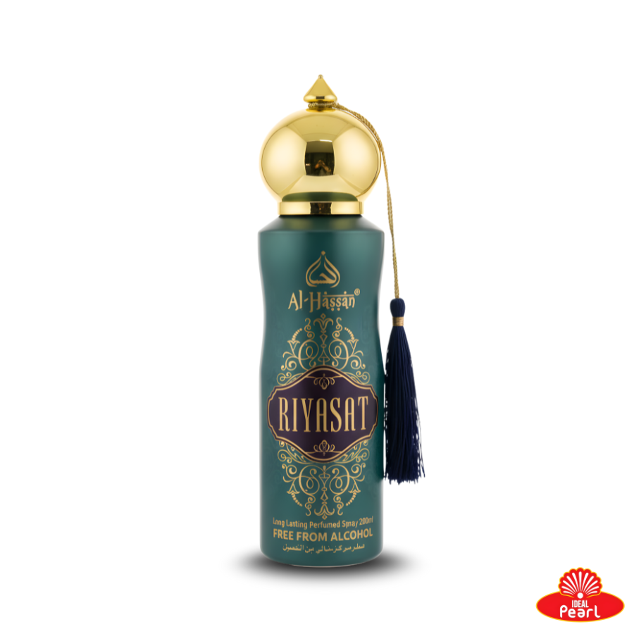 AL-HASSAN RIYASAT LONG LASTING PERFUMED SPRAY - 200ML
