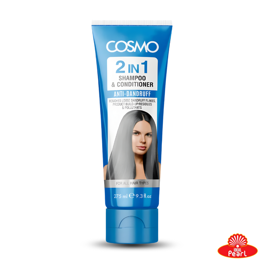 COSMO 2 IN 1 SHAMPOO & CONDITIONER ANTI-DANDRUFF - 275ML