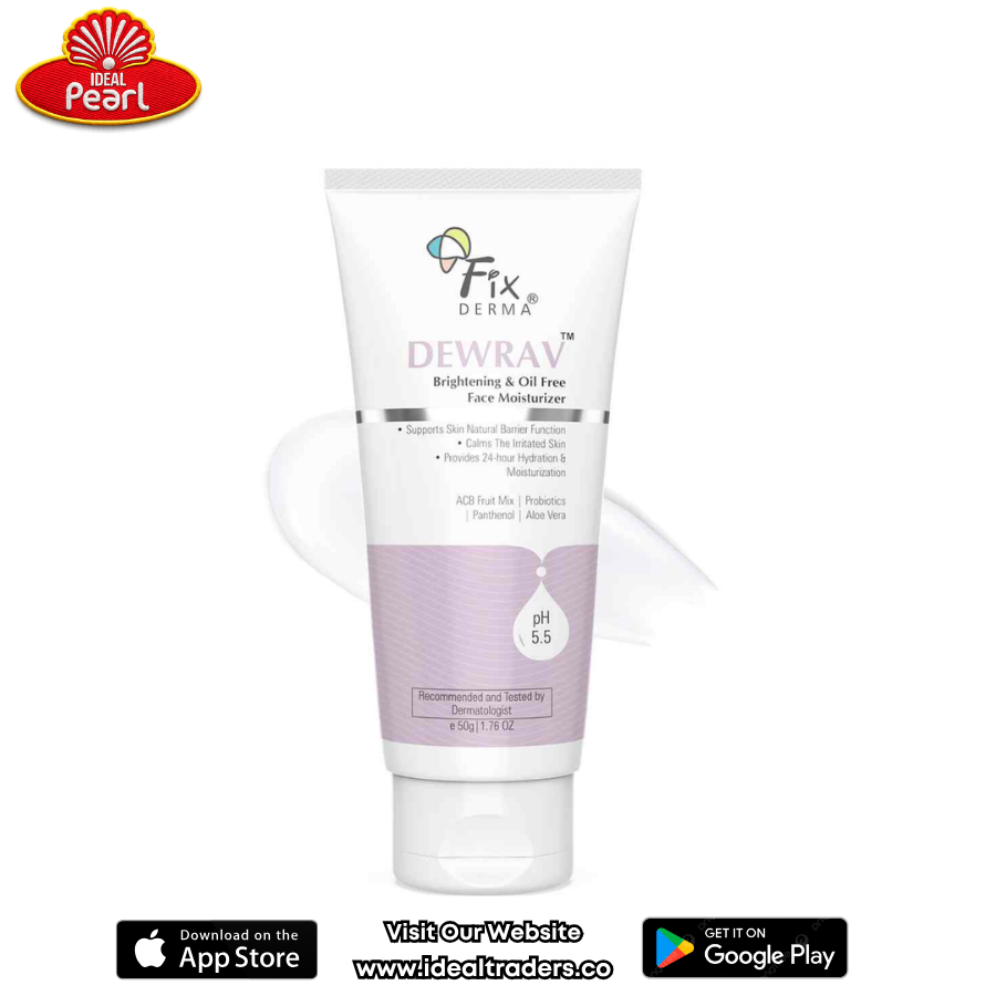 DEWRAV Brightening & Oil Free Face Moisturizer 50g
