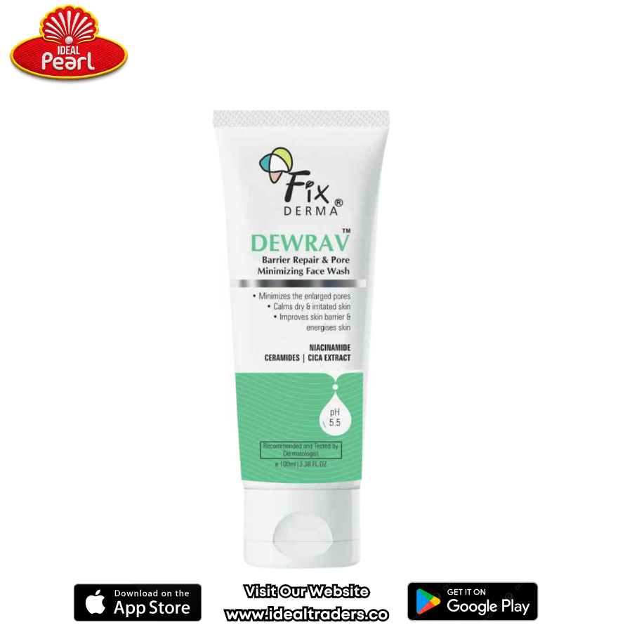 DEWRAV Barrier Repair & Pore Minimizing Face Wash 100ml