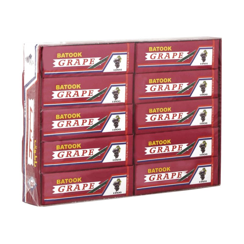Batook Chewing Gum (Grape) 20 sticks pack