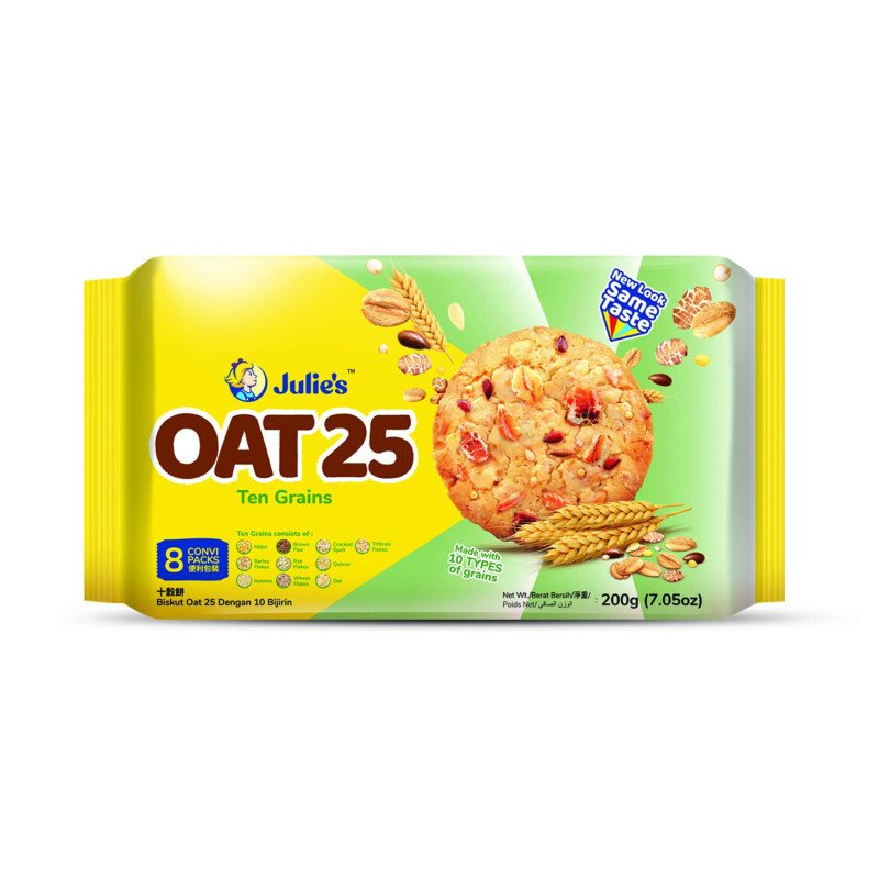 Julie’s Oats 25 Ten Grains - 200g
